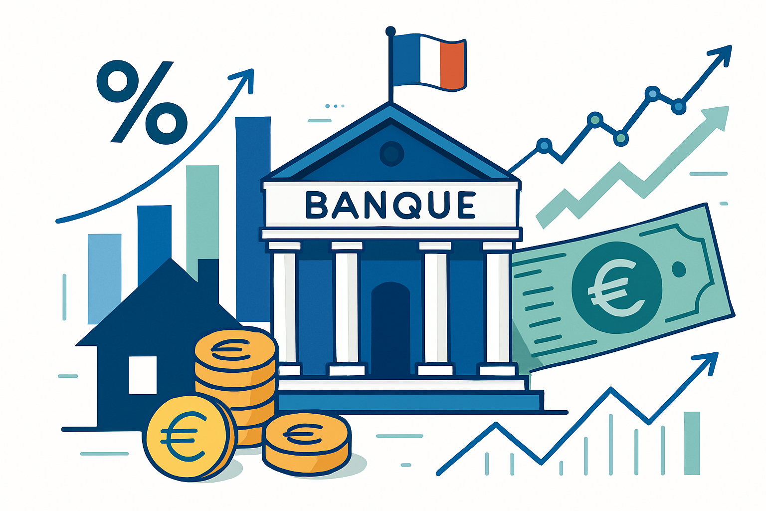 Réforme de l'usure 2026 : les taux plafonds dépassent 6,5% pour relancer le crédit immo
